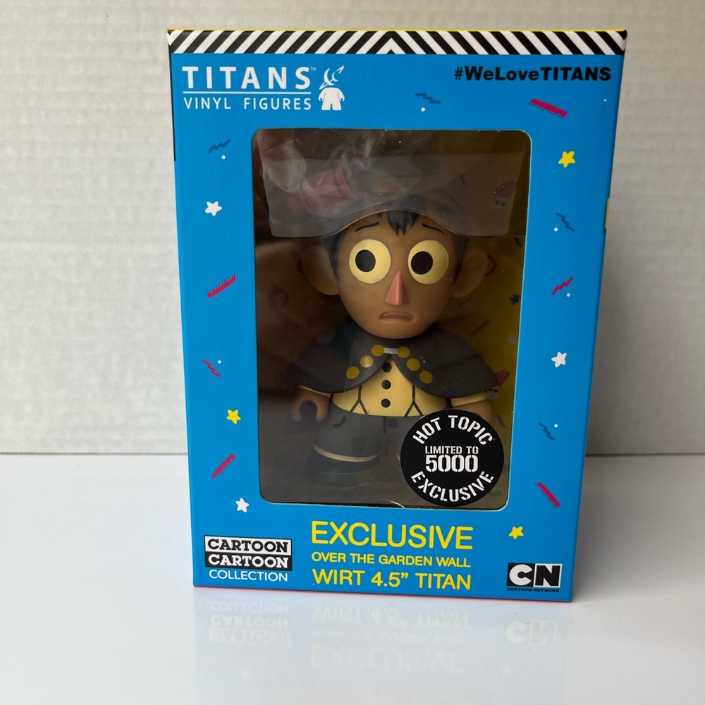 NEW OVER THE GARDEN WALL VINYL FIGURES WIRT 4.5 inch CARTOON NETWORK TITANS 2017